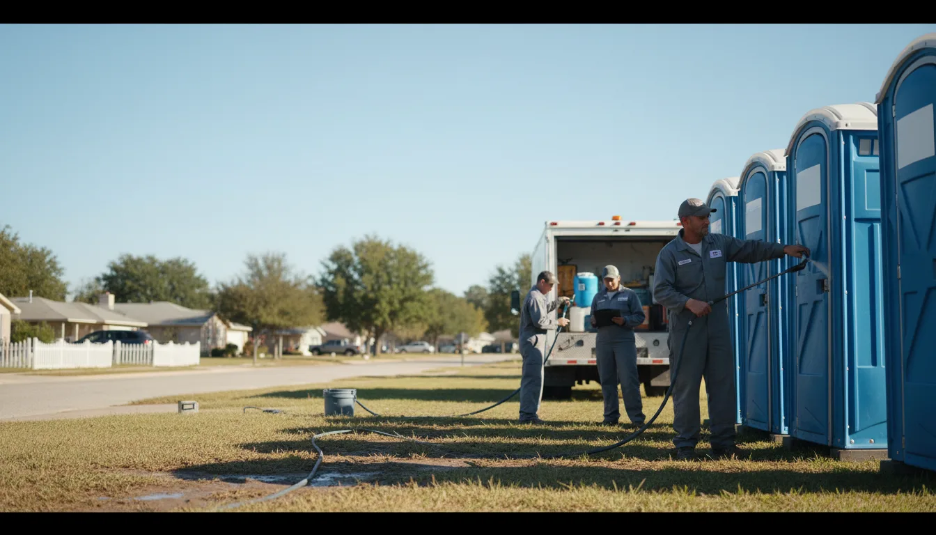 Long-Term Portable Toilet Rental in Cades, SC near me